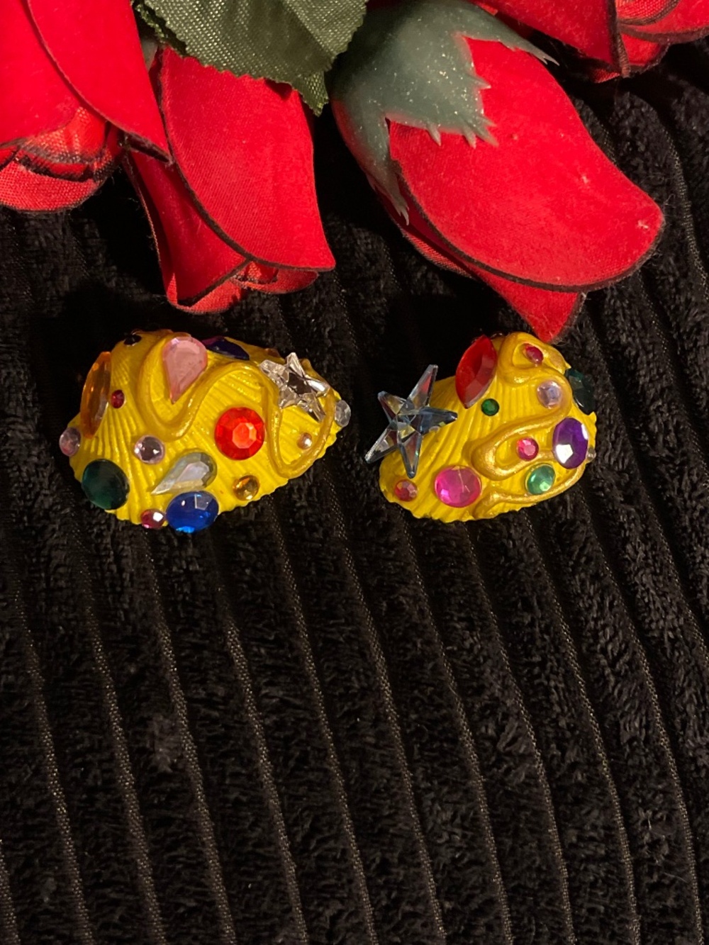 Jewel Handmade Abstract Earrings